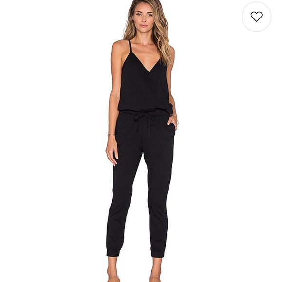 bobi supreme jersey surplice jumpsuit